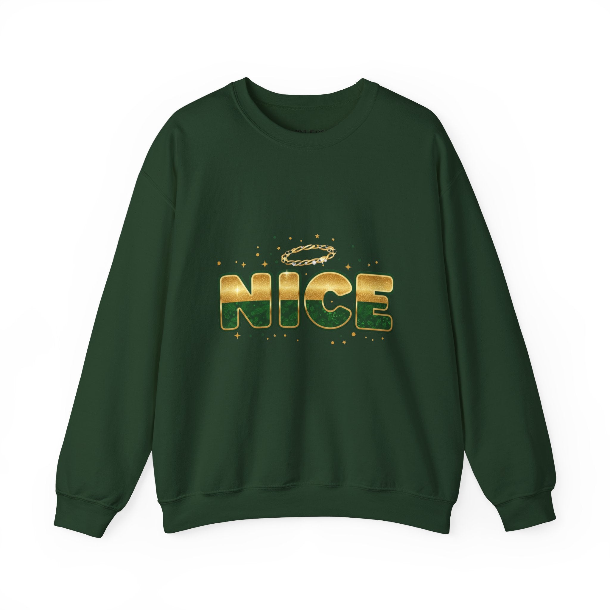 Naughty & Nice Crewneck Sweatshirt for Holiday Cheer