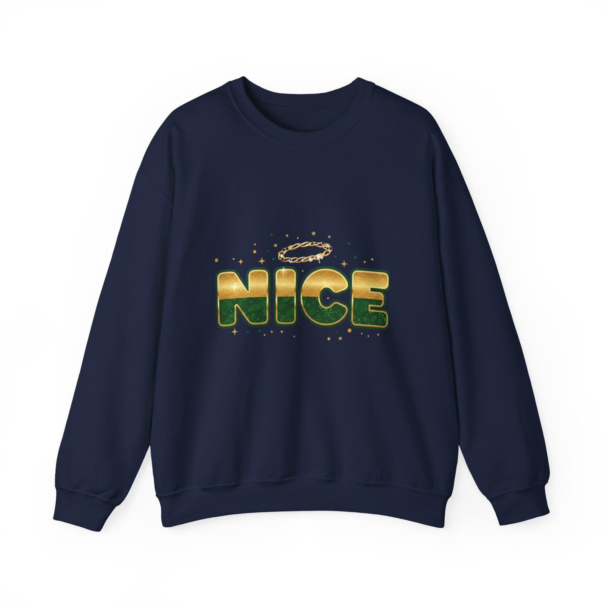 Naughty & Nice Crewneck Sweatshirt for Holiday Cheer