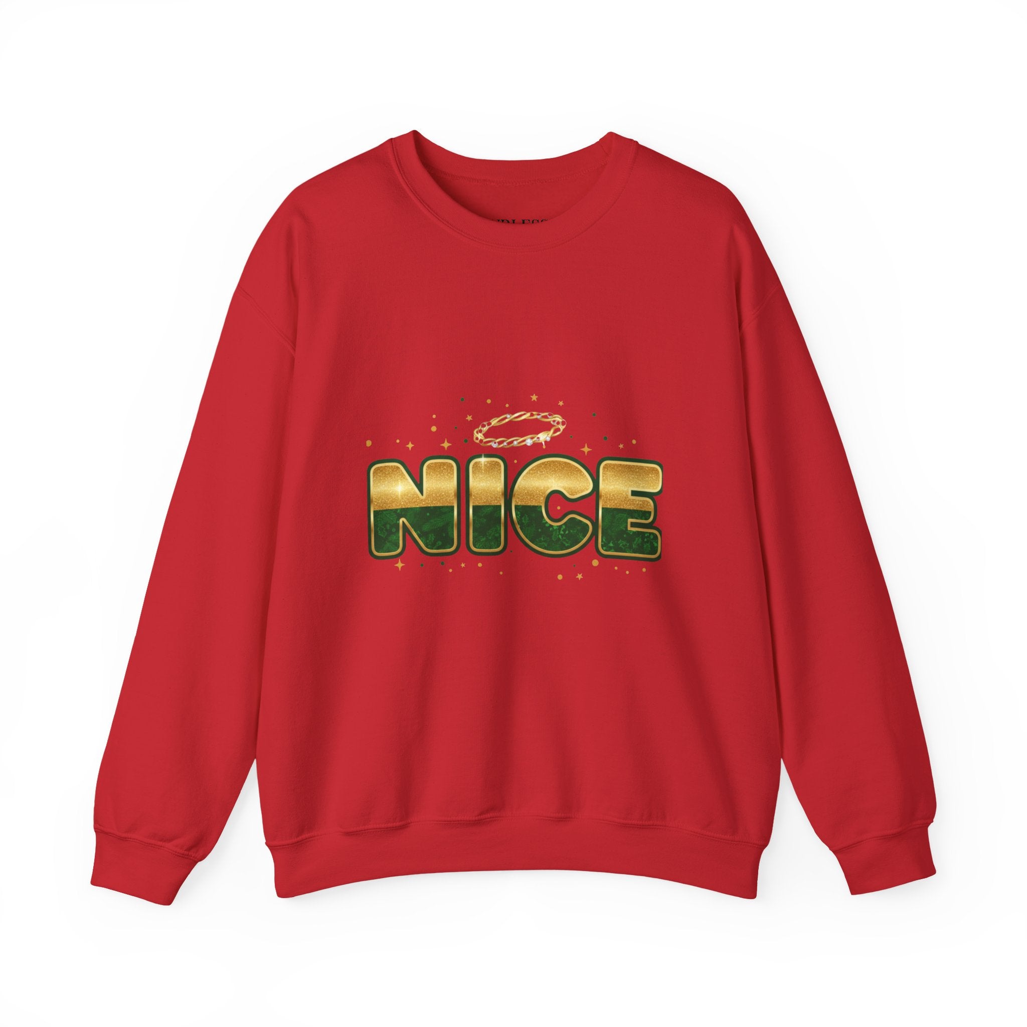 Naughty & Nice Crewneck Sweatshirt for Holiday Cheer