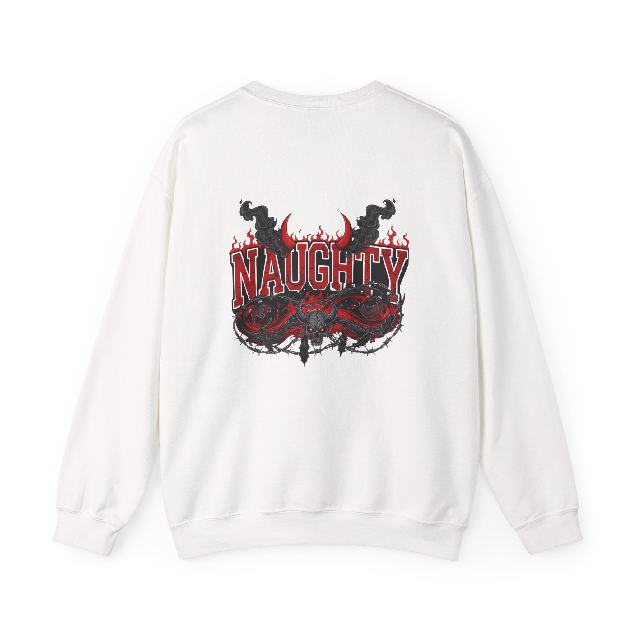 Naughty & Nice Crewneck Sweatshirt for Holiday Cheer
