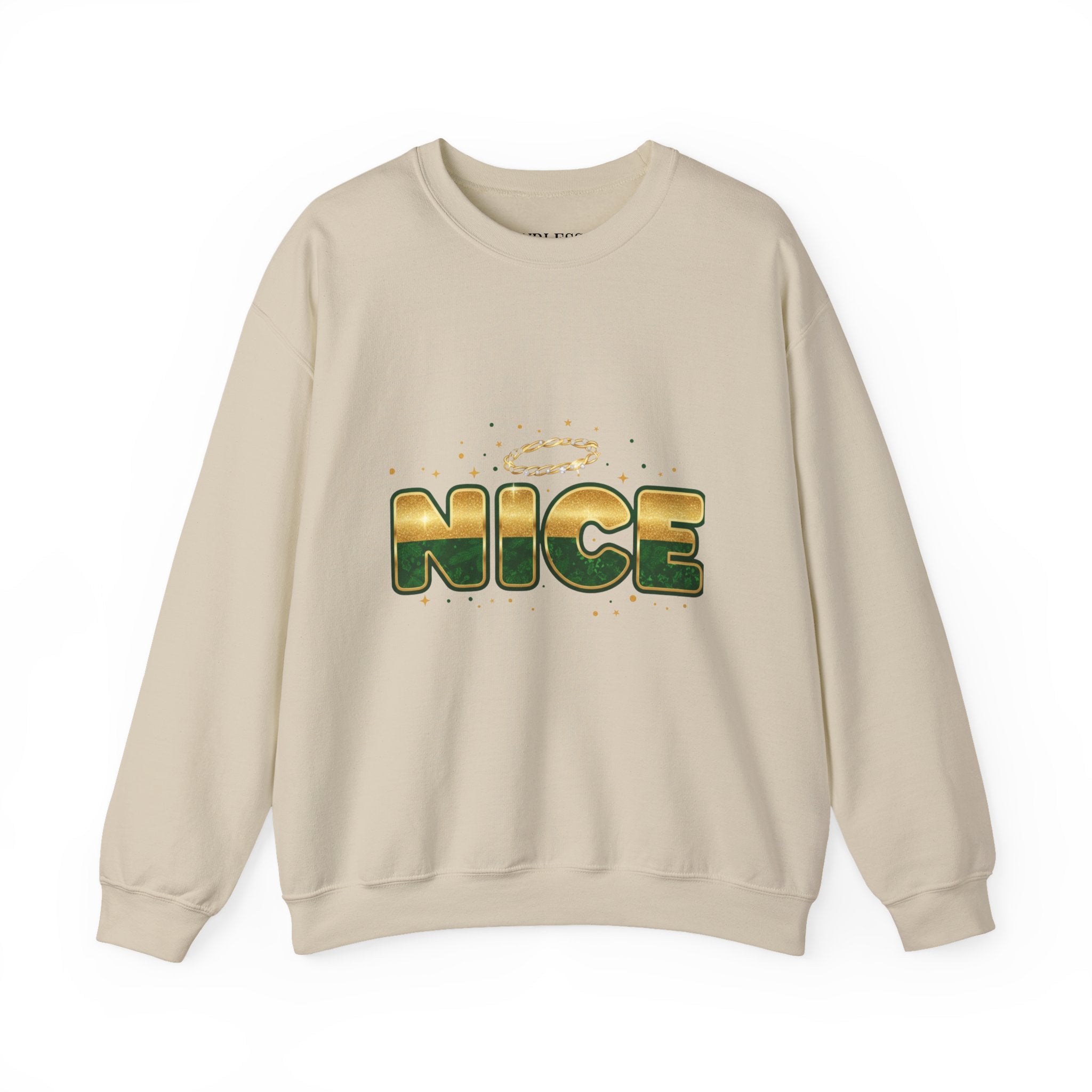 Naughty & Nice Crewneck Sweatshirt for Holiday Cheer