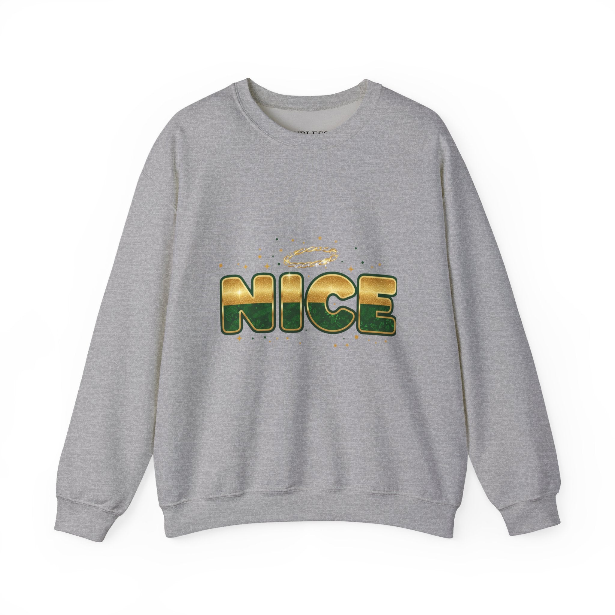 Naughty & Nice Crewneck Sweatshirt for Holiday Cheer